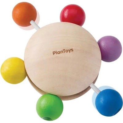 PlanToys Duhové chrastítko