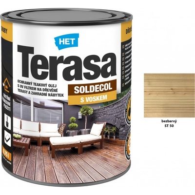 Het Soldecol terasa 2,5 l bezbarvý