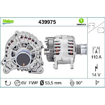 VALEO generátor VALEO ORIGINS NEW 439975