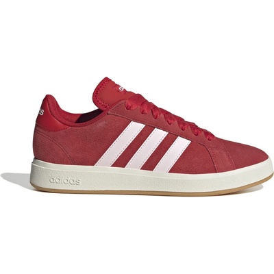 adidas Дамски маратонки Adidas Grand Court Base 00s Womens Trainers - Scarlet/Pink