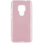 Forcell Блестящ Силиконов Калъф за Huawei Mate 20, Forcell Shining Case, Розов (5901737936660)