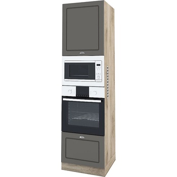 ИРИМ Колонен кухненски шкаф Сити АРФ-Цимент мат-06-48 60 см