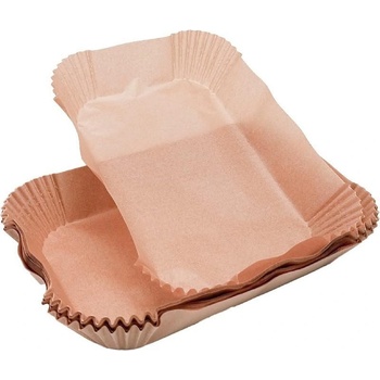 Nerthus (Испания) Правоъгълни хартиени кошници Nerthus за AIR FRYER - 22 х 14 см - 100 бр (VB FIH 1445)