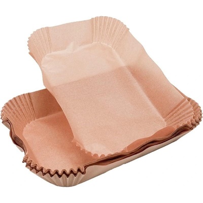 Nerthus (Испания) Правоъгълни хартиени кошници Nerthus за AIR FRYER - 22 х 14 см - 100 бр (VB FIH 1445)