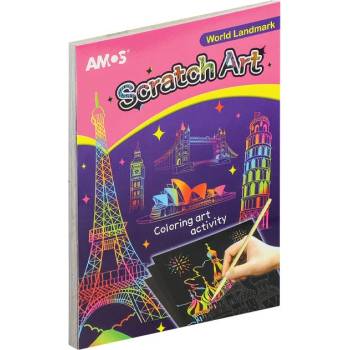 Скреч карти AMOS SA4-FA 10x14 cm, 14 л (1113048-170-2603)