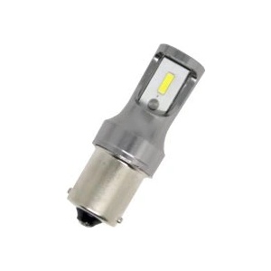 CarMart Диодна крушка BA15S с 2 1860 chip super bright диода с Canbus- единична светлина Бял
