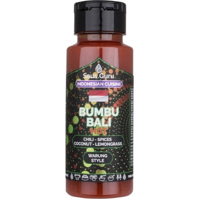 Saus.Guru BBQ grilovací omáčka Bumbu Bali Hot 250 ml
