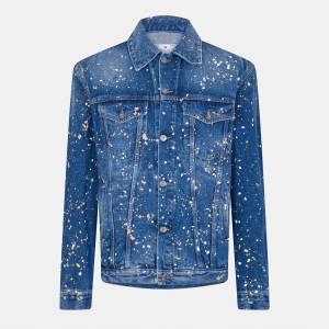 Off White Яке Off White Men's Skt Dnm Oversized Denim Jacket - Blue