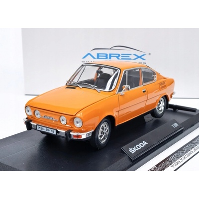 Abrex Škoda 110R Coupé 1980 Oranžová 1:18