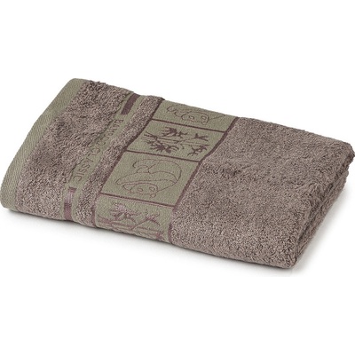 4Home Uterák Bamboo Premium sivá, 50 x 100 cm