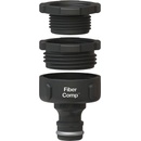 Fiskars Spojka ke kohoutku FiberComp, multi G1/2", G3/4", G1" (1027056)