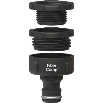 Fiskars Spojka ke kohoutku FiberComp, multi G1/2", G3/4", G1" (1027056)