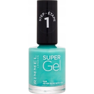 Lak na nehty Rimmel 15 ml, modrý odstín