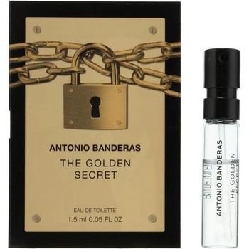 Antonio Banderas The Golden Secret Eau de Toilette Sample Spray 1.5 ml за мъже