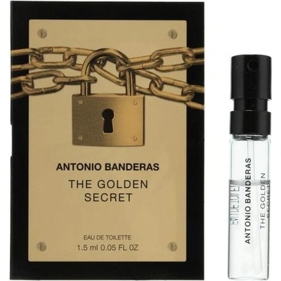 Antonio Banderas The Golden Secret Eau de Toilette Sample Spray 1.5 ml за мъже