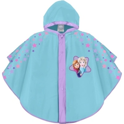 Пончо за дъжд Perletti Kids Frozen 99163, Светлосин