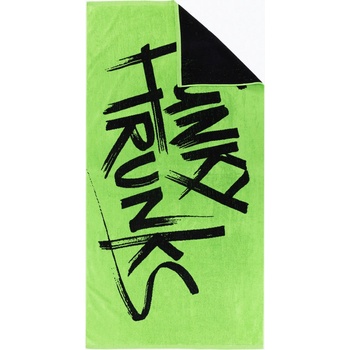 Funky Trunks Jacquard bavlněný uterák 80 x 160 cm zelený