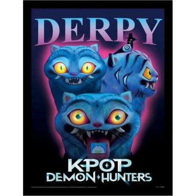 Obraz K-Pop Demon Hunters Derpy 45x35cm