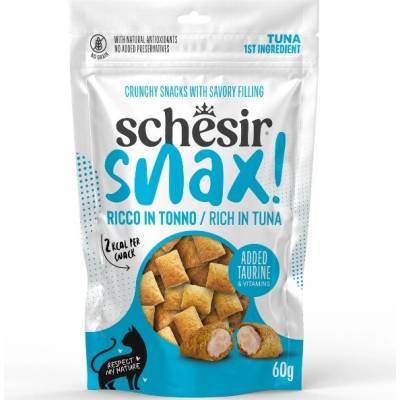 Schesir Cat Snax! pochúťka tuniakové vankúšiky 60 g