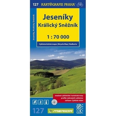 Cyklomapa 127 Jeseníky