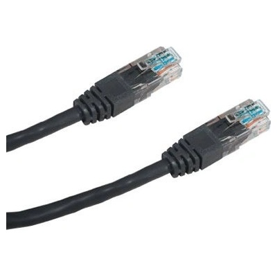 Datacom 1511 Patch, UTP CAT5E, 1m, černý