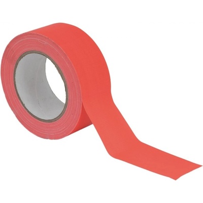 Gaffa páska UV aktívna neonovo oranžová 50 mm x 25 m