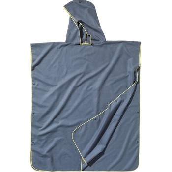 Cocoon Микрофибърна кърпа Cocoon Microfiber Towel Poncho Ultralight Microfiber towel - Anchor Grey - размер 220 x 90 cm (555-0111-0111)