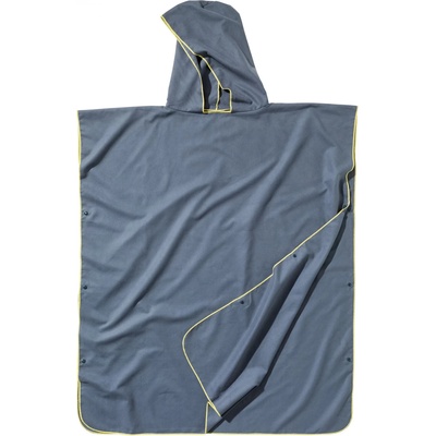 Cocoon Микрофибърна кърпа Cocoon Microfiber Towel Poncho Ultralight Microfiber towel - Anchor Grey - размер 220 x 90 cm (555-0111-0111)