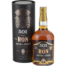 501 Extra Anejo 8y 38% 0,7 l (tuba)