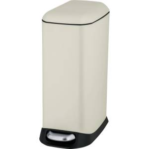 WENKO Кремаво стоманено кошче за боклук с педал 20 l Design - Wenko (54925100)