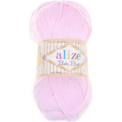 Alize Baby best 184 - pudrově růžová