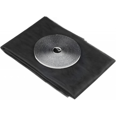 Strend Pro síť okenní proti hmyzu 150x180 cm, černá, PE – Sleviste.cz