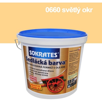 Sokrates Sedlácká barva 5 l světlý okr