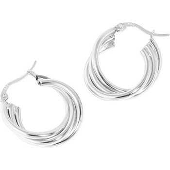 Silenti Jewelry Сребърни обеци "Близост