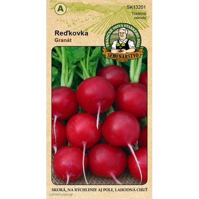 Tradičné osivá - Reďkovka Granát 4g