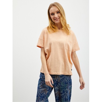ZOOT. lab Кайсиева дамска ленена тениска ZOOT. lab Harriet ZOOT. lab | Oranzhev | ЖЕНИ | XS