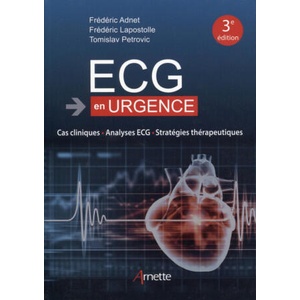 ECG en urgence | Petrovic, Lapostolle, Adnet (ISBN: 9782718414119)