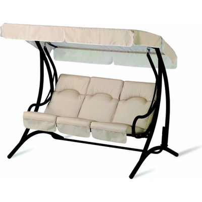 Hartman Stříška a polstry na houpačku BUENOS AIRES smetanové