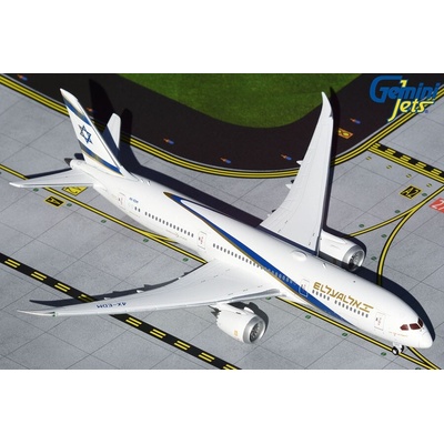 Gemini B787-9 El Al Jerusalem of Gold Colors Named Jerusalem of Gold ירושלים של זהב 1:400