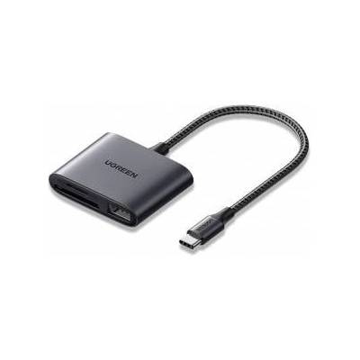 UGREEN USB-C Card Reader + USB, UGREEN CM387 (black)