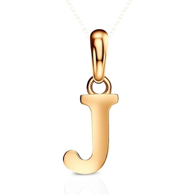 SAVICKI Висулка с буква j savicki : злато
