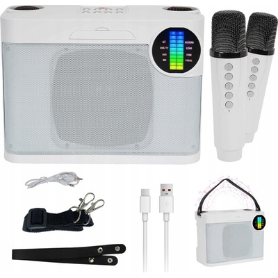 Karaoke sada Bedee PRZENOŚNY GŁOŚNIK KARAOKE 10 W