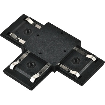 ELMARK El-tc t-КОНЕКТОР ЗА ultra slim МАГН. РЕЛСА ЧЕРЕН (93ustc/bl)