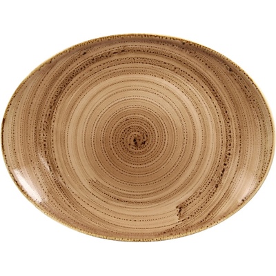 RAK Twirl talíř oválný 36 x 27 cm shell TWNNOP36SH-6