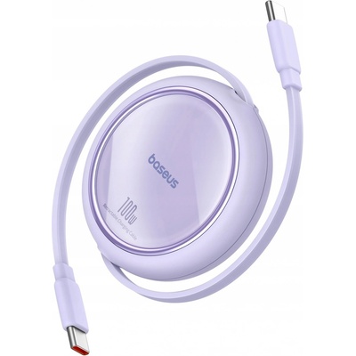 Baseus P10364500511-00 Free2Draw Mini | Napájecí kabel USB-C typu C s nastavitelnou délkou 100 W, 1m