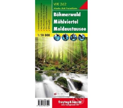 Turistická mapa Böhmerwald