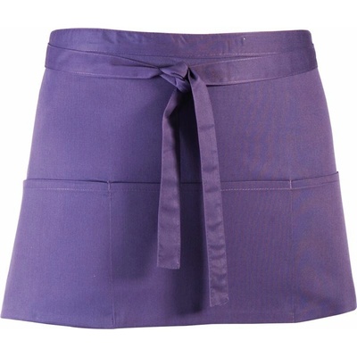 Premier PR 155 Krátka zástera do pása s vreckom purple