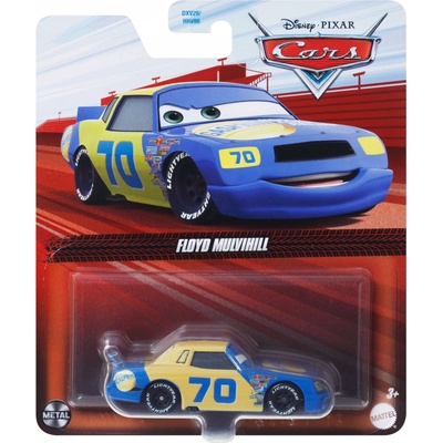 MATTEL AUTA Cars FLOYD MULVIHILL #70 GASPRINNOVÝ !!! 1:55