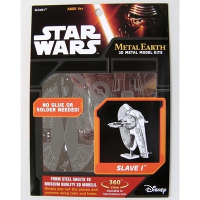 Metal Earth 3D puzzle Star Wars: Slave I 47 ks