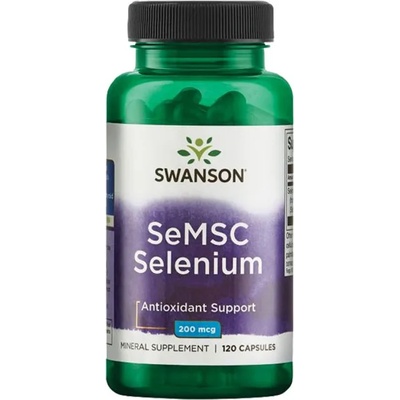 Swanson SeMSC Selenium, 200 mcg, 120 капсули, Swanson (SWU171)